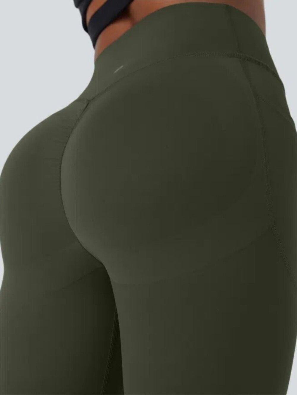 Halara UltraSculpt™ High Waisted Tummy Control Shaping Training 7/8 Leggings L - Picture 5 of 15
